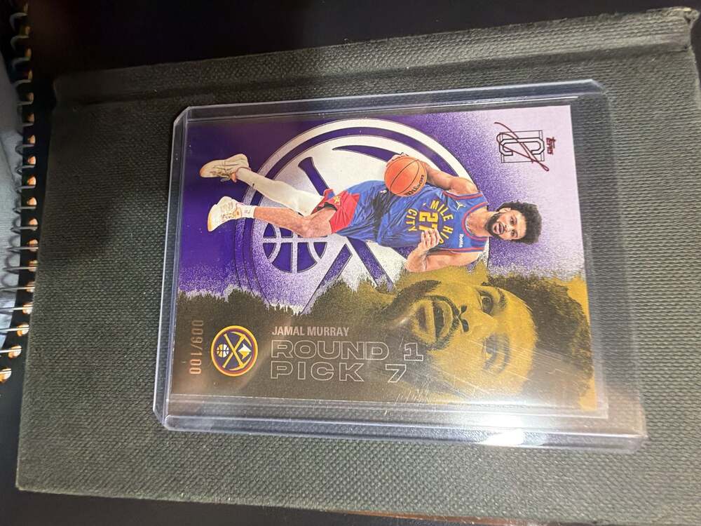 2024-25 Topps Basketball Jamal Murray Round 1 Pick 7 #65 #009/100
